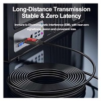 PREMIUMCORD Ultra High Speed HDMI 2.1 optický fiber kabel 8K@60Hz, zlacené 15m