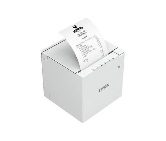 ROZBALENO - Epson TM-m30III, USB, USB-C, BT, Ethernet, Wi-Fi, 8 dots/mm (203 dpi), cutter, white