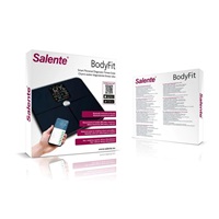 Salente BodyFit, chytrá osobní diagnostická fitness váha, Bluetooth, černá