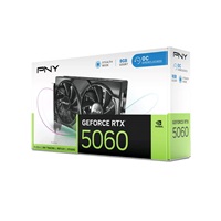 PNY VGA NVIDIA GeForce RTX 5060 Dual Fan 8GB, RTX 5060, 8GB GDDR7, 3xDP, 1xHDMI