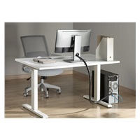 EVOLVEO CableHold, organizér kabelů, 2,5 m x 2 cm, samosvorný, černý