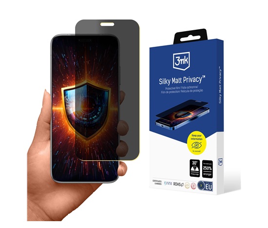 3mk ochranná folie Silky Matt Privacy pro Honor Magic8 Pro