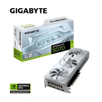 BAZAR - GIGABYTE VGA NVIDIA GeForce RTX 5070 EAGLE OC ICE 12G, 12G GDDR7, 3xDP, 1xHDMI - Poškozený obal (Komplet)