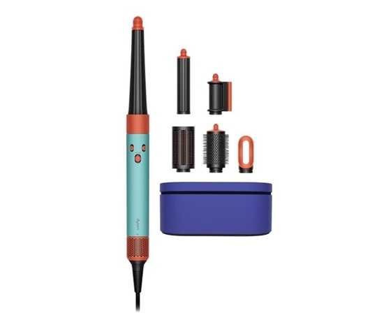 BAZAR - Dyson Airwrap i.d. kulmofén, 1300 W, Bluetooth, 3 teploty, 3 rychlosti, ceramic patina a topaz - Po opravě (Komp