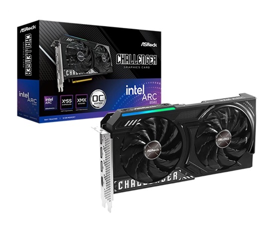 BAZAR - ASRock VGA Intel Arc B580 Challenger 12G OC, Arc B580, 12GB GDDR6, 3xDP, 1xHDMI - Rozbaleno (Komplet)