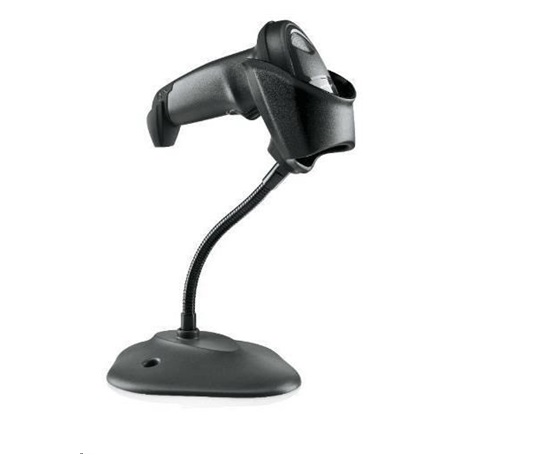 POŠKOZENÝ OBAL Zebra čtečka DS4608 SR 2D black + USB kabel, stojánek (náhrada za DS4308) - Poškozený obal (Komplet)