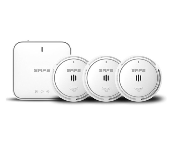 Safe S-FSC31-RF SET FIRE BASIC PLUS - 1x SAFE50HUB-WRF, 3x SAFE10Y30-RF