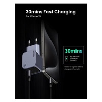 UGREEN síťová rychlonabíječka Nexode Pro 30W 1-Port USB-C, GaN, stříbrná