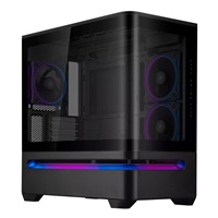 BAZAR ASUS Case AP202 PRIME CASE, mATX, Průhledná bočnice, 3x 120mm ARGB Fan, černá (POŠKOZENÝ OBAL)