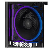 BAZAR ASUS Case AP202 PRIME CASE, mATX, Průhledná bočnice, 3x 120mm ARGB Fan, černá (POŠKOZENÝ OBAL)
