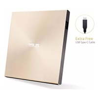 BAZAR - ASUS DVD ZenDrive SDRW-08U9M-U GOLD, External Slim DVD-RW, USB Type-C/Type-A, M-DISC - Poškozený obal (Komplet)