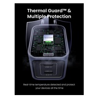 UGREEN síťová rychlonabíječka Nexode Pro 45W 2-Port USB-C, GaN, stříbrná