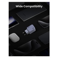 UGREEN síťová rychlonabíječka Nexode Pro 45W 2-Port USB-C, GaN, stříbrná