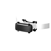 Tractive GPS DOG 6 - gumové spony, černá