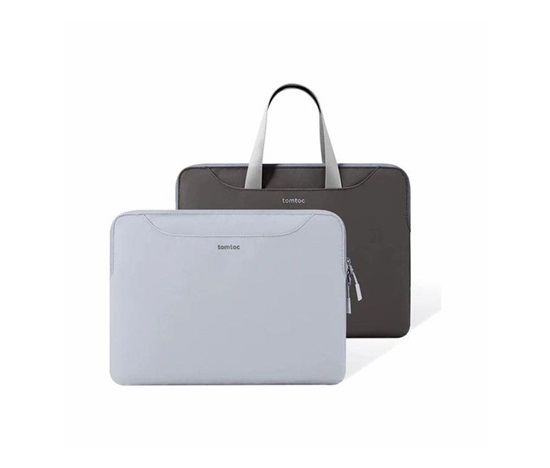 tomtoc Light-A21 Dual-color Slim Laptop Handbag, 13,5 Inch - Blue