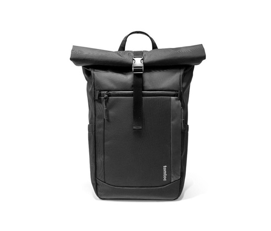 tomtoc Navigator - T61 Rolltop Backpack L, černá