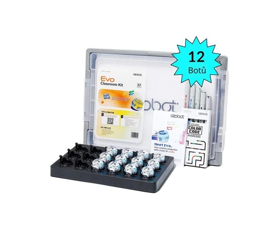 Ozobot Evo školní sada, 12 ks