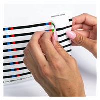 Ozobot samolepky s barevnými kódy