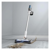 Shark BU3521EU Cordless Pro tyčový vysavač bílá/modrá, Auto-Empty dokovací stanice, Anti Hair Wrap, HEPA filtr, LED