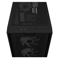 BAZAR ASUS case A21 PLUS, Mini Tower, průhledná bočnice, 4x 120mm ARGB Fan, černá (POŠKOZENÝ OBAL)