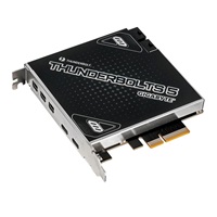 BAZAR GIGABYTE rozšiřující karta Thunderbolts 5, PCIe 4.0x4, 3xMini-DP (ROZBALENO)