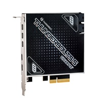 BAZAR GIGABYTE rozšiřující karta Thunderbolts 5, PCIe 4.0x4, 3xMini-DP (ROZBALENO)