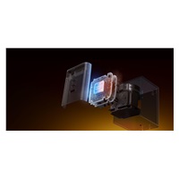 UGREEN síťová rychlonabíječka se zatahovacím kabelem 100W 3-Port, 2x USB-C, 1x USB-A, GaN, stříbrná