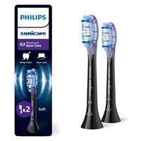Philips Sonicare G3 Premium Gum Care HX9052/88 náhradní hlavice 2 ks černá, péče o dásně a implantáty