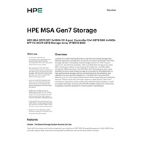 HPE MSA 2070 LFF 2x10/25GbE iSCSI Array