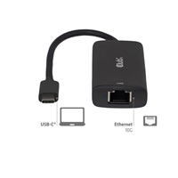 Club3D Adaptér USB-C na RJ45, 10Gb, M/F, 12cm