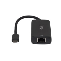 Club3D Adaptér USB-C na RJ45, 10Gb, M/F, 12cm