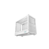 BAZAR - DEEPCOOL Case CH160 PLUS WH, mATX, Průhledná bočnice, bílá - Poškozený obal (Komplet)