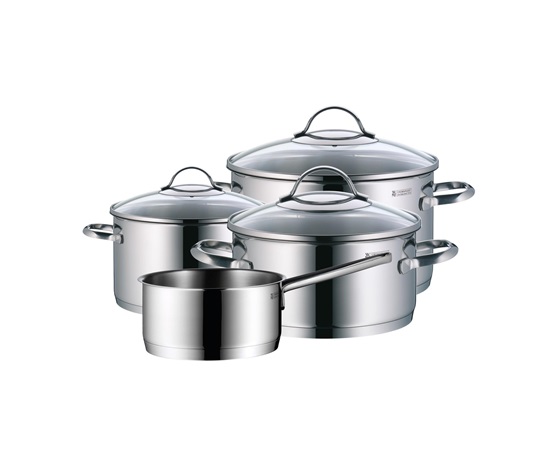 BAZAR - WMF sada hrnců Provence Plus, 4 kusy, nerezová ocel - Poškozený obal (Komplet)