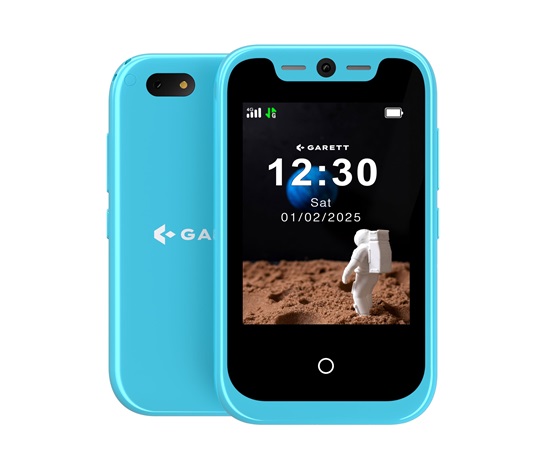 BAZAR - Garett Smartphone OneKid Blue - telefon pro děti, s rodičovským dohledem, modrý - Poškozený obal (Komplet)