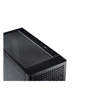 BAZAR - Cooler Master case Elite 502 Lite, Průhledná bočnice, ATX, 1x 120mm Fan, černá - Poškozený obal (Komplet)