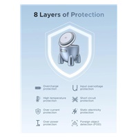 UGREEN magnetická bezdrátová nabíječka 2v1 MagFlow Qi2.2, 25W, MagSafe, raketa, stříbrná