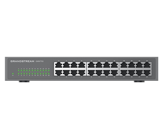 Grandstream GWN7703 Unmanaged Network Switch, 24 portů