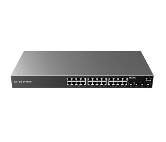 Grandstream GWN7803 Layer 2+ Managed Network Switch 24 portů / 4 SFP