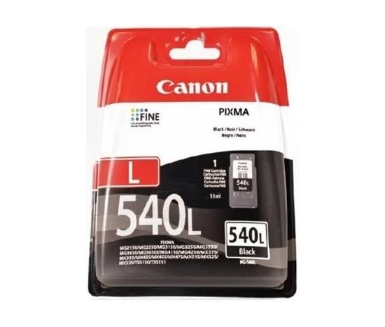 Canon Cartridge PG-540L EUR černý pro PIXMA MG2150,50, MG4150,4250, MX415 BAZAR/POŠKOŽENÝ OBAL