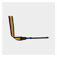Polaroid Camera Strap Flat Rainbow Black