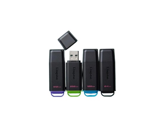 Kingston Flash Disk 64GB USB 3.2 Gen 1 DataTraveler Exodia Gen 2 (Black)