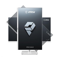 MSI PC AIO PRO MAX 27TP Z 8MG-003XEU, Ryzen 7 255, 27", Anti-Glare, 16GB, 512GB SSD, N/A, No OS, White