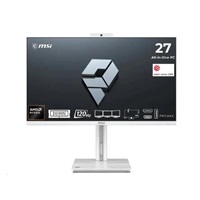 MSI PC AIO PRO MAX 27TP Z 8MG-003XEU, Ryzen 7 255, 27", Anti-Glare, 16GB, 512GB SSD, N/A, No OS, White