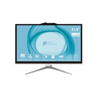 MSI PC AIO PRO AP222T (PRO AP222T 14M-482EU), i5-14400, 21.5" FHD, Glare, Touch, 8GB, 256GB SSD, N/A, W11 Pro, Black