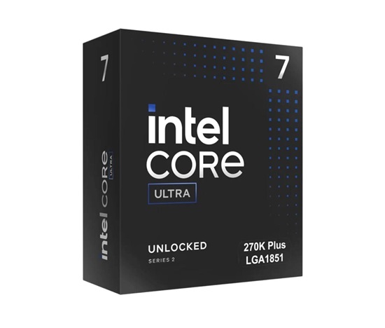 CPU INTEL Core Ultra 7 270K Plus, až 5.5GHz, 36MB L3, LGA1851, Box (bez chladiče)