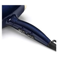 BaByliss 5911E Black Onyx fén, regulace rychlosti a teploty, funkce chladného vzduchu, ergonomická rukojeť