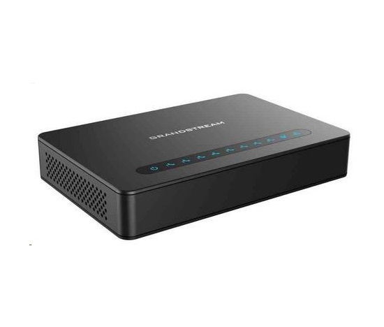 Grandstream HT818 V2 FXS ATA brána, FXS portů: 8, Počet SIP:2