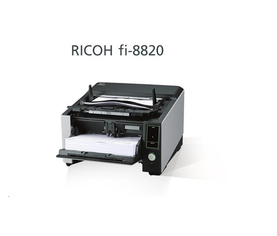 RICOH skener Fi-8820 A3, color, duplex, 120ppm v barvě 300dpi, USB 3.2 + RJ-45, ADF 500, Z: 12M