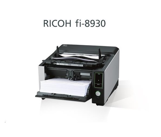 RICOH skener Fi-8930 A3, color, duplex, 130ppm v barvě 300dpi, USB 3.2 + RJ-45, ADF 750, Z: 12M
