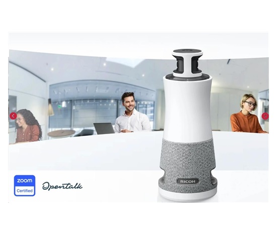 RICOH MEETING 360 V2  3-in-1, 360° P-n-P Conference Cam/Mic/Speaker, 1920x1080, 3.6m/6m Video/Audio
